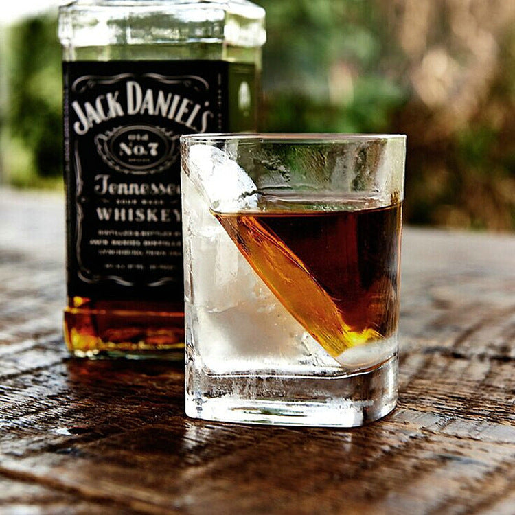 Verre à whisky, bière domestique, Film de glace à vin en couches de haute qualité
