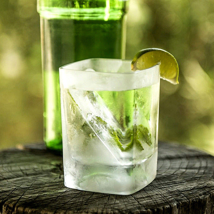 Verre à whisky, bière domestique, Film de glace à vin en couches de haute qualité