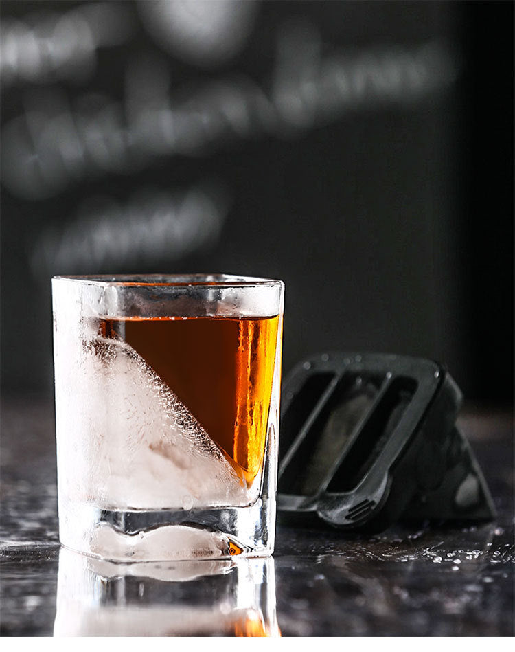 Verre à whisky, bière domestique, Film de glace à vin en couches de haute qualité
