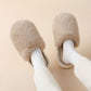Warm plush slippers