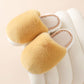 Warm plush slippers